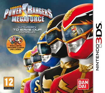 Power Rangers - Megaforce (Europe) (En,Fr,De,Es,It) box cover front